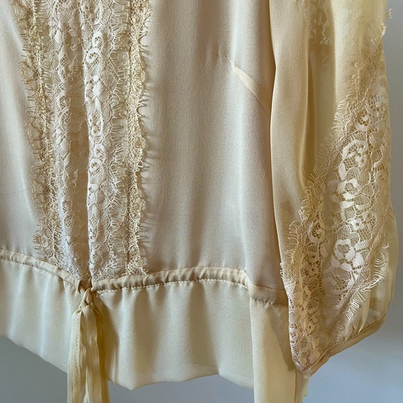 Nanette Lepore silk and lace blouse, size 2 - Picture 10 of 15
